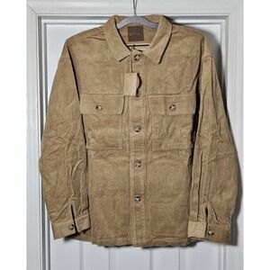Ottway Reis Corduroy Button Up Jacket Size Large Beige Austrailia Huckberry